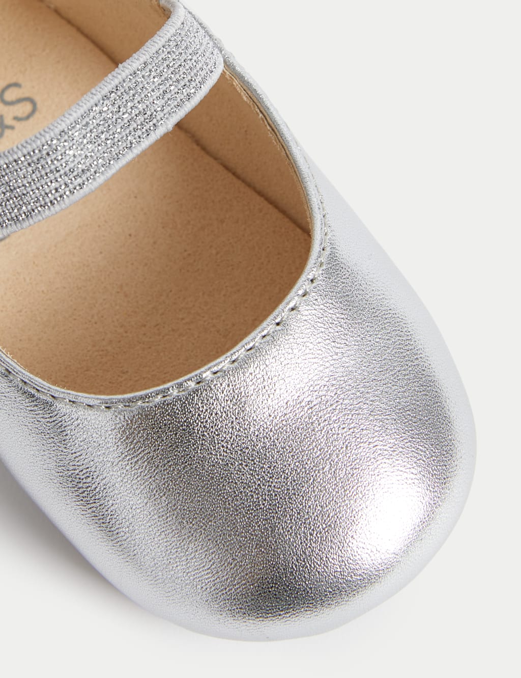 M&s silver shoes on sale