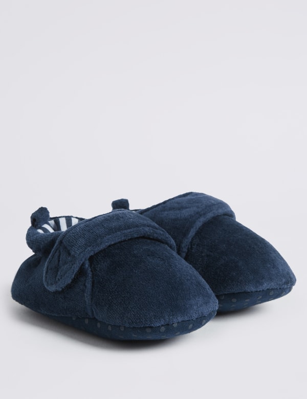 Baby Padded Riptape Shoes (0-18 Mths)