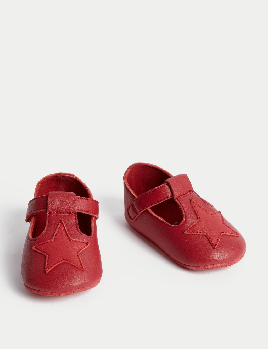 Kids' Leather Star Pre-Walkers (0-18 Mths) image 2