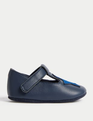 Navy pram cheap shoes girl