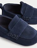 Baby Suede Pre-Walker Loafers (0-18 Mths)