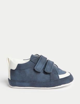 

Unisex,Boys,Girls M&S Collection Riptape Pre-walker Trainers (3-18 Mths) - Navy Mix, Navy Mix