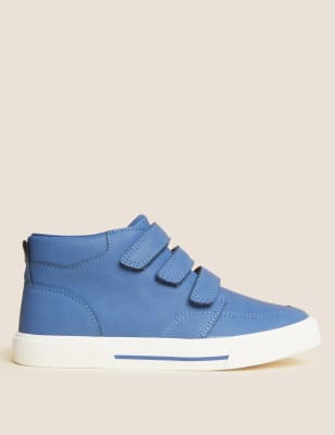 

M&S Collection Hohe Kinderturnschuhe mit Klettverschluss und Freshfeet™ (33,5-40,5) - Blue, Blue