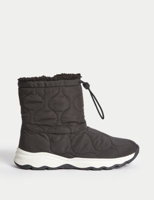 Kids' Freshfeet™ Quilted Ankle Boots (13 Small - 7 Large)