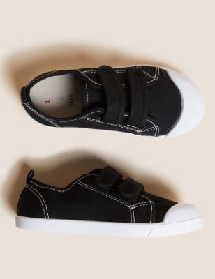 

M&S Collection Kinderballerinas mit Klettverschluss und Freshfeet™ (19,5-32) - Black, Black