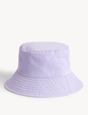 

Unisex,Boys,Girls M&S Collection Kids' Pure Cotton Plain Sun Hat (0-13 Yrs) - Lilac, Lilac