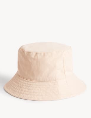 

Unisex,Boys,Girls M&S Collection Kids' Pure Cotton Plain Sun Hat (0-13 Yrs) - Calico, Calico