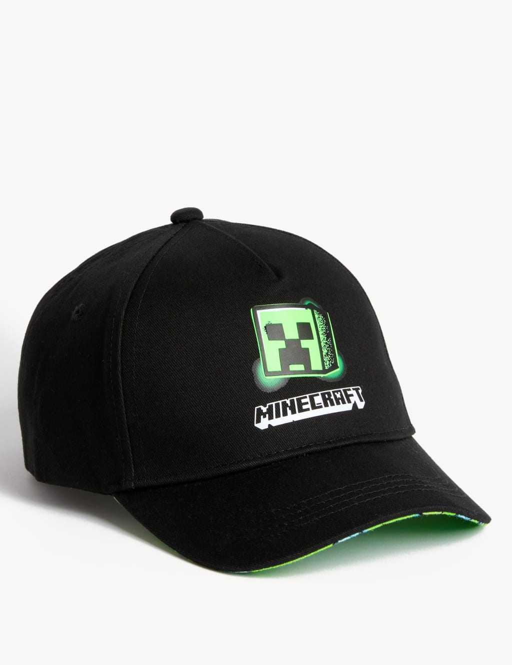 Kids' Pure Cotton Minecraft™ Baseball Cap (6-13 Yrs) image 1