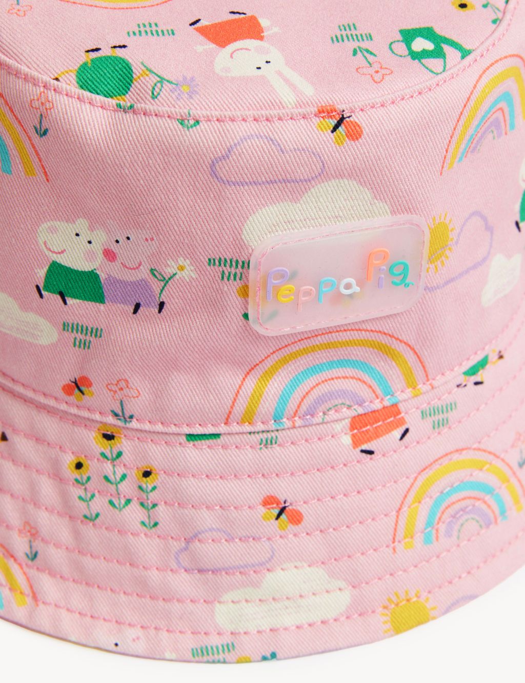 Kids’ Pure Cotton Peppa Pig™ Sun Hat (1-6 Yrs) image 3