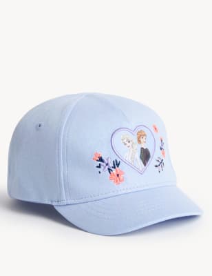 

M&S Collection Kinder-Baseballmütze aus reiner Baumwolle mit Frozen™-Motiv (18 M. - 10 J.) - Blue, Blue