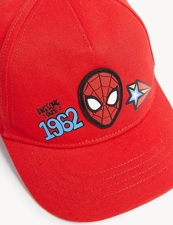 Kids’ Pure Cotton Spider-Man™ Cap (1.5 - 6 Yrs) - CY