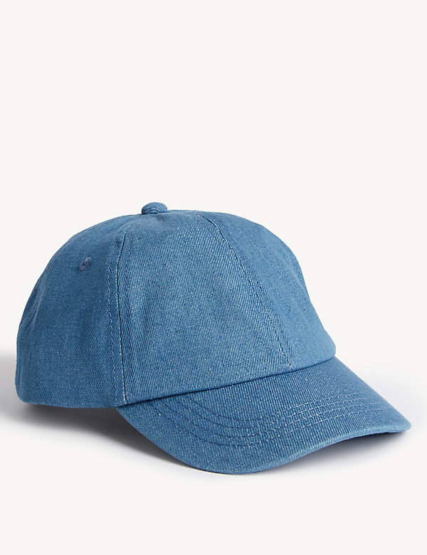 כובע בייסבול לילדים מבד ג'ינס (13-1 שנים) - IL