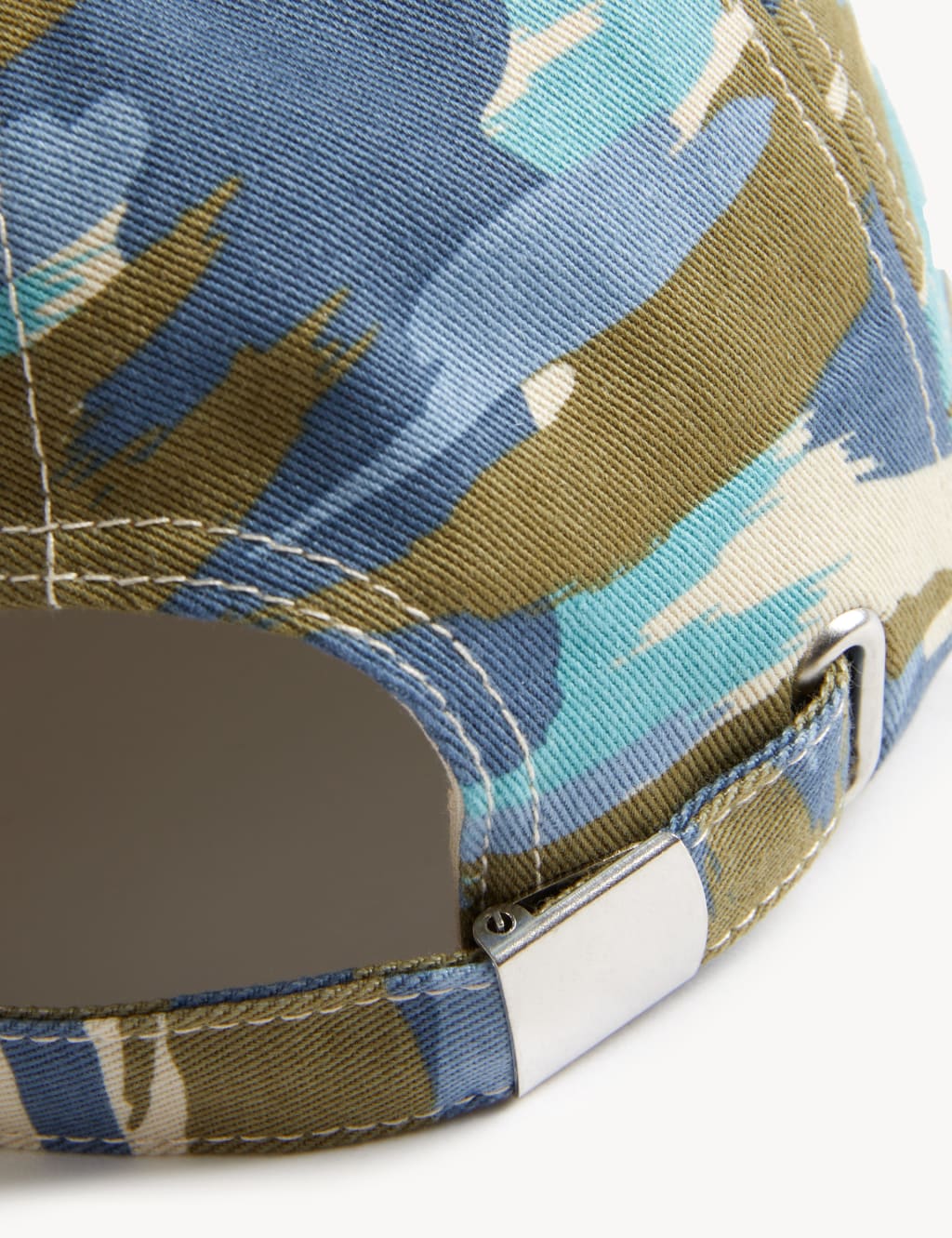Kids' Pure Cotton Camo Baseball Cap (1-13 Yrs) image 3