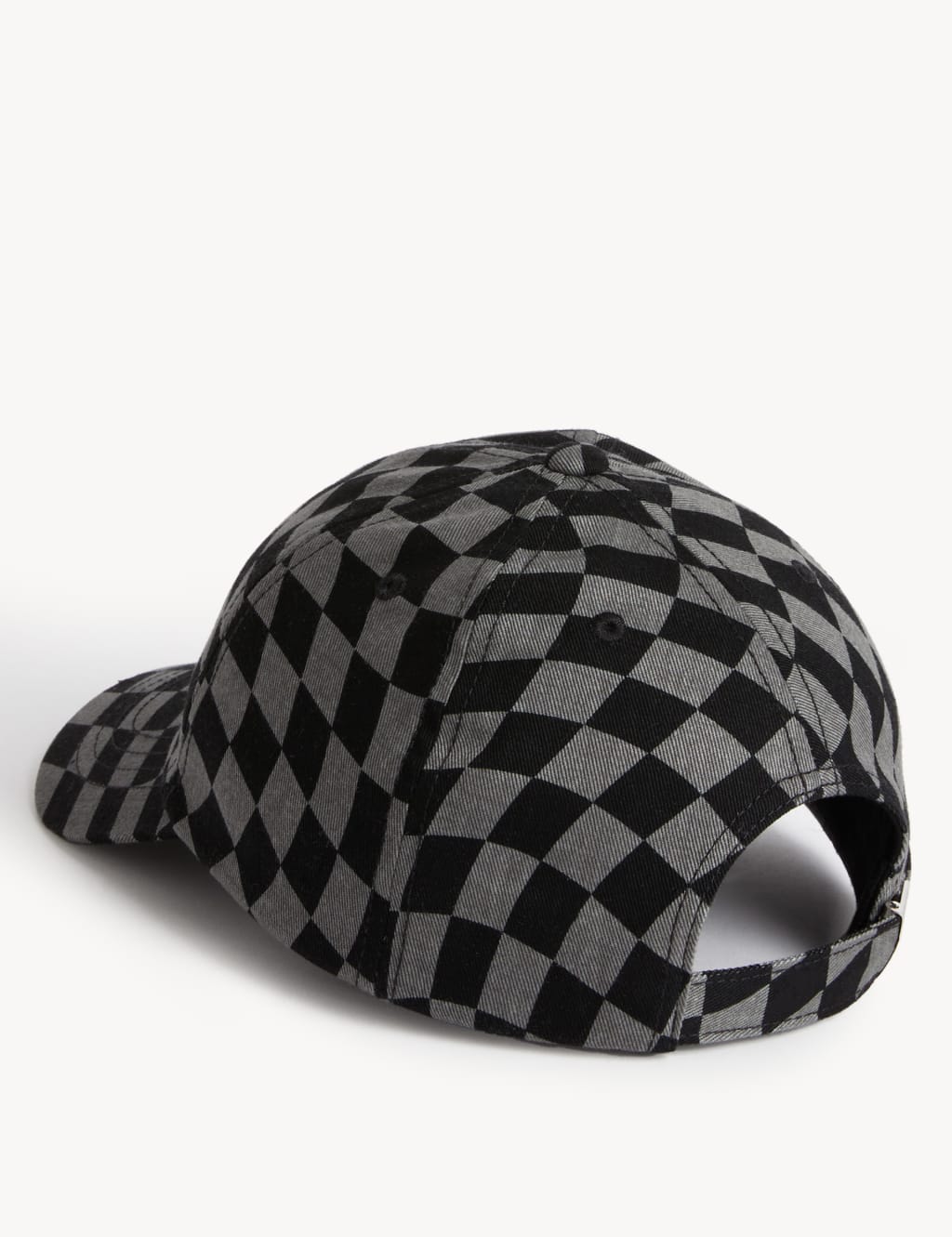 Kids' Pure Cotton Checked Baseball Cap (1-13 Yrs) image 2