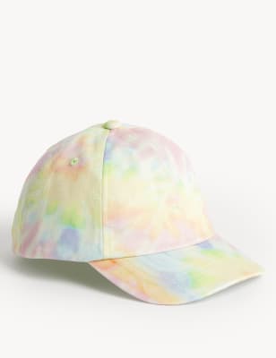 

Girls M&S Collection Kids' Pure Cotton Tie Dye Baseball Cap (1 - 13 Yrs) - Multi, Multi