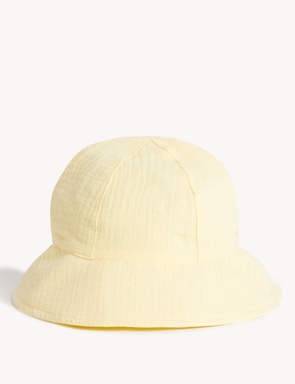 Kids' Pure Cotton Plain Sun Hat (0-6 Yrs) image 1