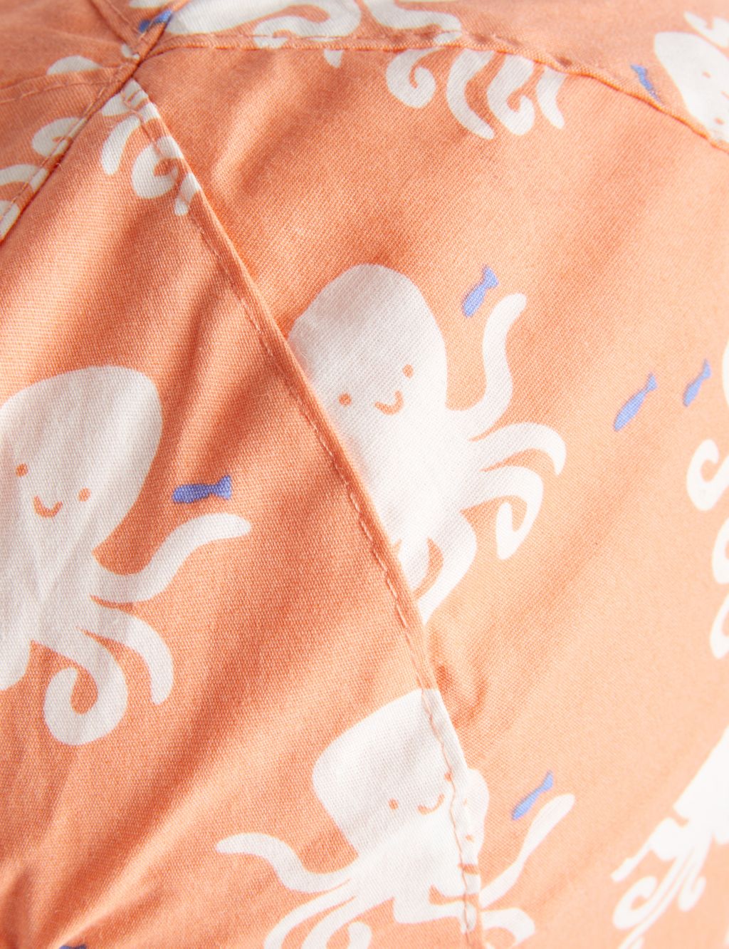 Kids' Pure Cotton Octopus Print Sun Hat (0-6 Yrs) image 3