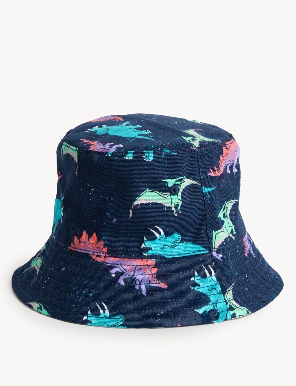 Kids' Pure Cotton Dinosaur Sun Hat (1-13 Yrs) image 2