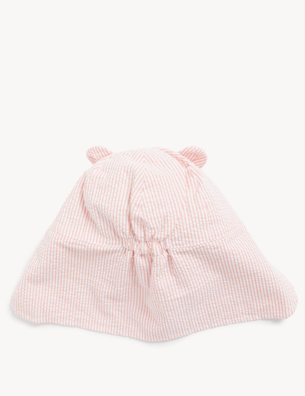 Kids' Pure Cotton Striped Sun Hat (0-6 Yrs) image 2