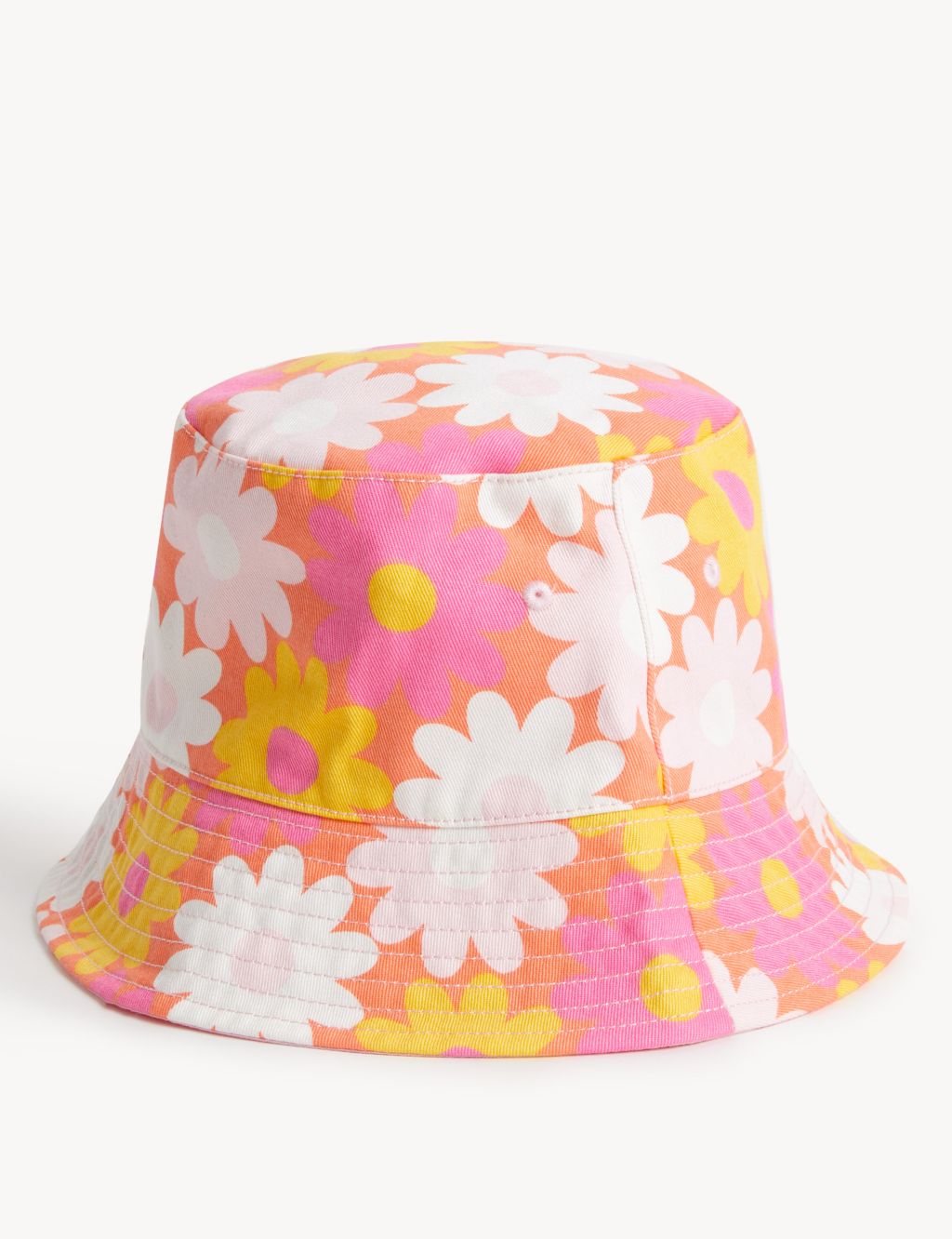 Kids' Pure Cotton Floral Sun Hat image 2