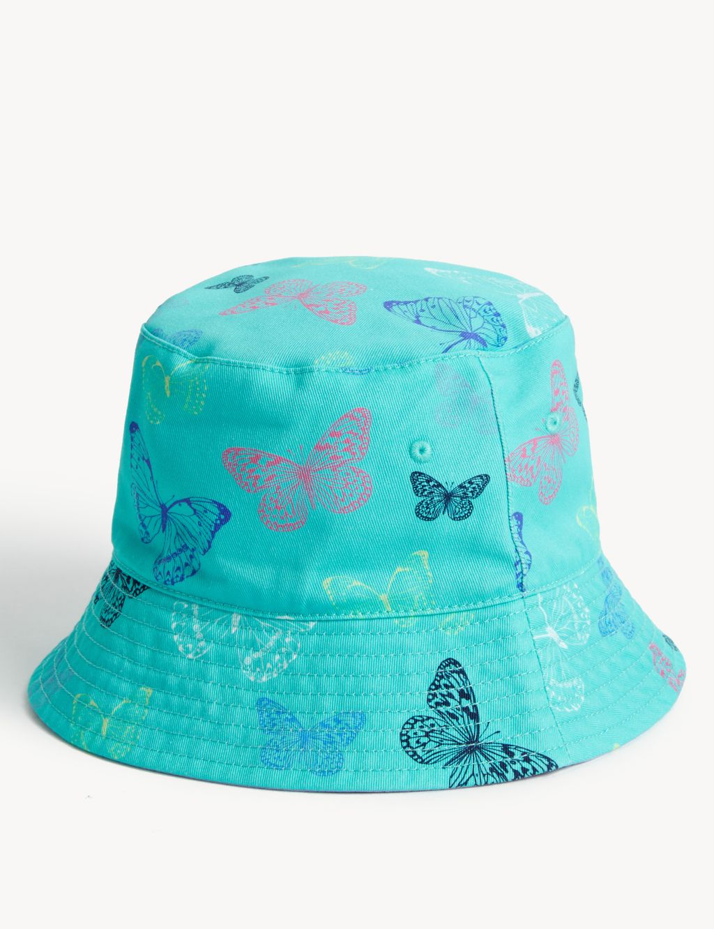 Kids' Pure Cotton Butterfly Sun Hat (1-13 Yrs) image 2