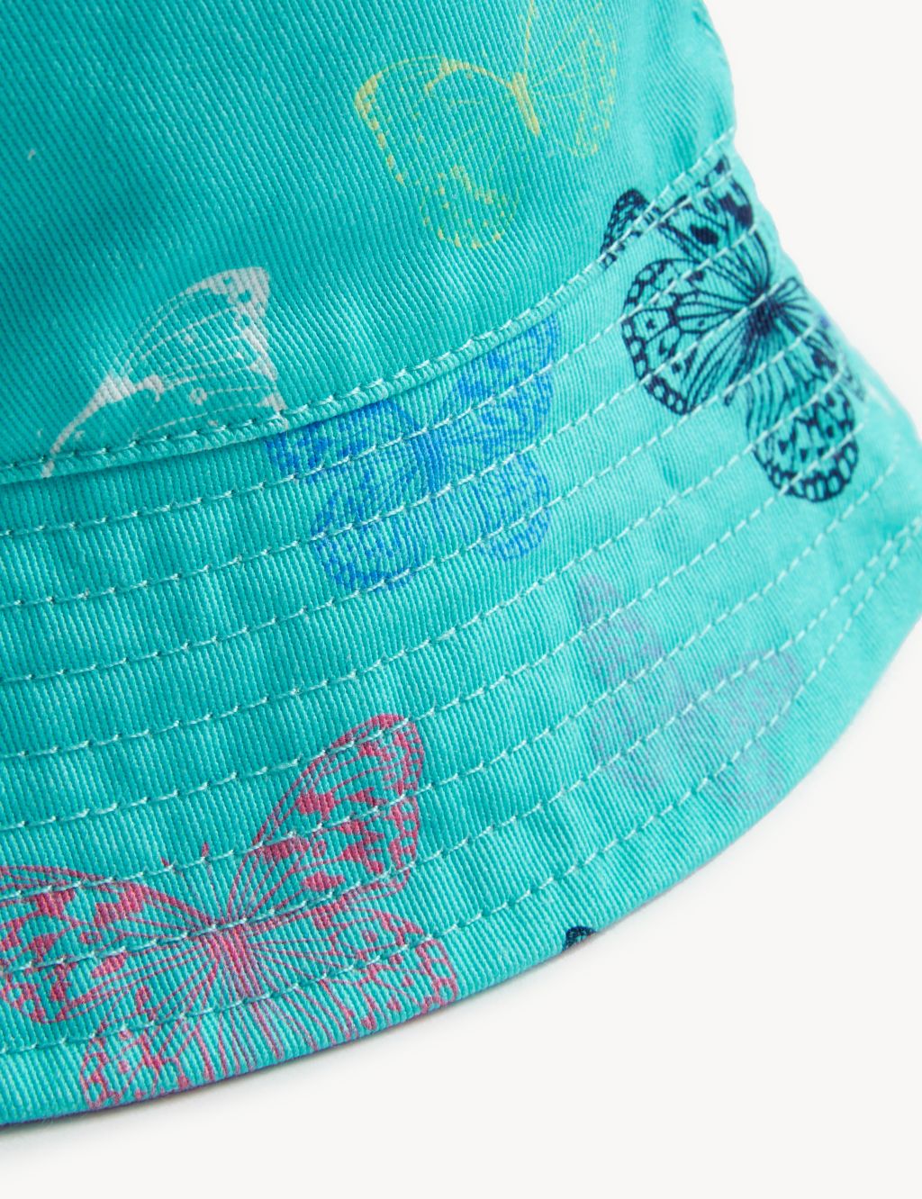 Kids' Pure Cotton Butterfly Sun Hat (1-13 Yrs) image 3