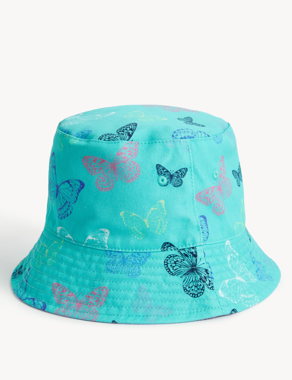 Kids' Pure Cotton Butterfly Sun Hat (1-13 Yrs) image 1