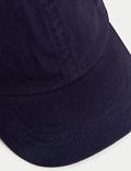Dětská jednobarevná baseballová čepice z&nbsp;čisté bavlny (1–13&nbsp;let)