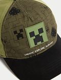 Gorra de béisbol infantil de Minecraft™ 100% algodón (6-13&nbsp;años)