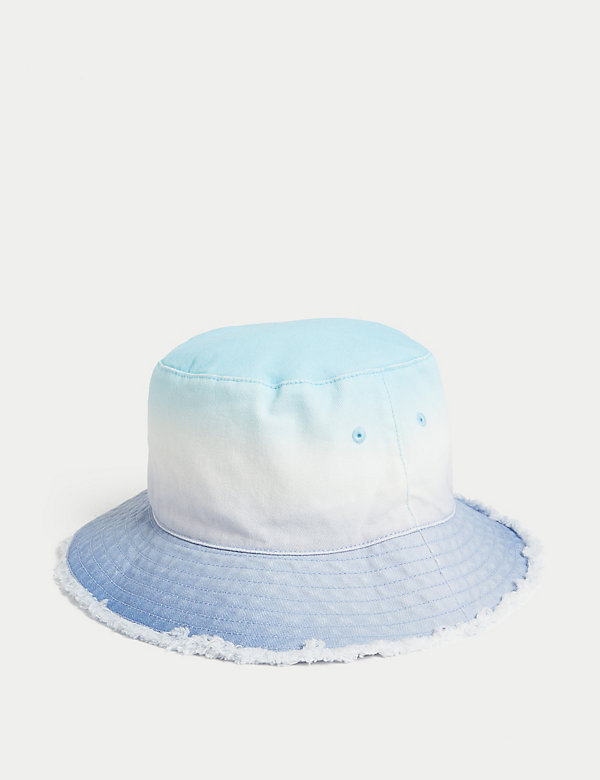 Kids' Pure Cotton Tie Dye Sun Hat (1-13 Yrs) - BG