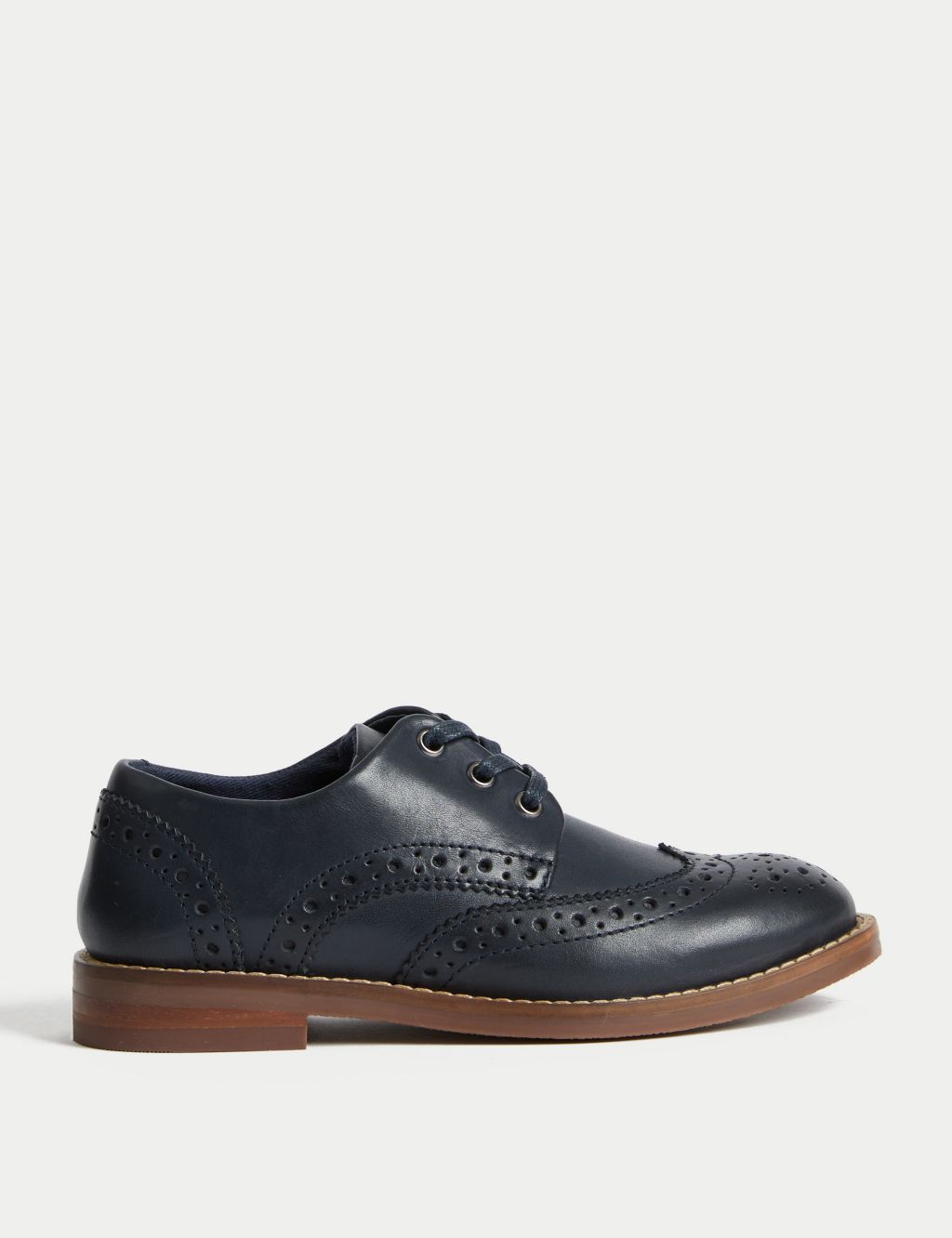 Kids' Leather Brogues (8 Small - 2 Large)
