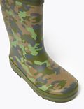 Kids' Camouflage Wellies (13 Small - 7 Large)