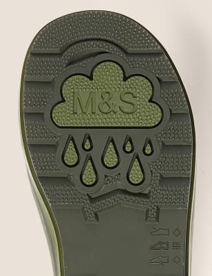 

M&S Collection Gummistiefel für Kinder mit Camouflagemuster (32-40,5) - Green Mix, Green Mix