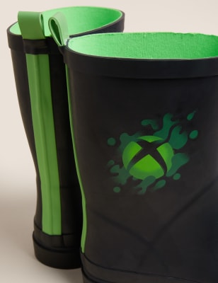 

Boys M&S Collection Kids' Xbox™ Wellies (13 Small - 7 Large) - Black, Black