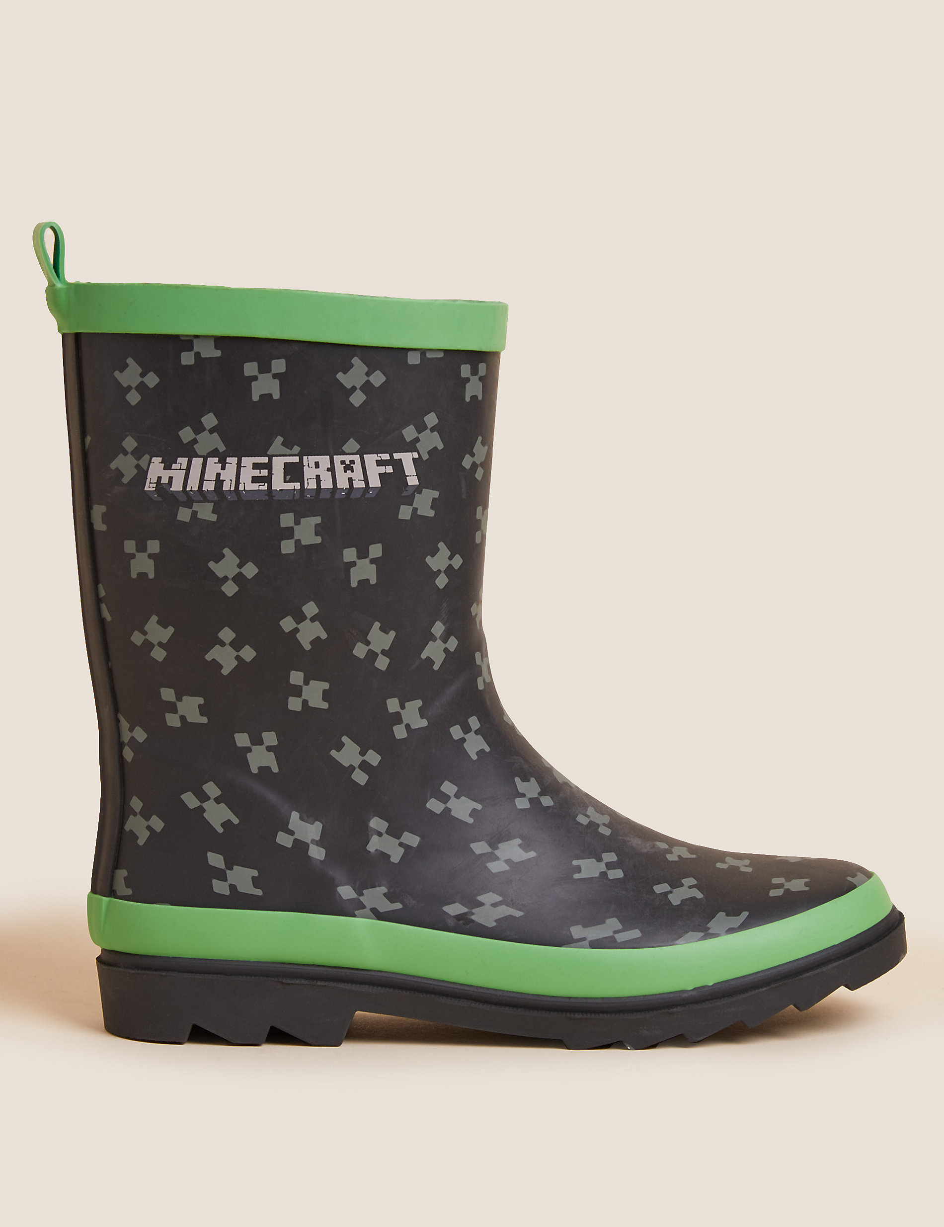 Kids' Minecraft™ Wellies (13 Small - 7 Large)