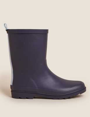

Unisex,Boys,Girls M&S Collection Kids' Wellies (1 Large - 7 Large) - Navy, Navy