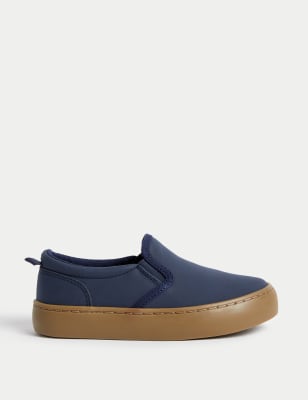 Boys navy cheap smart shoes