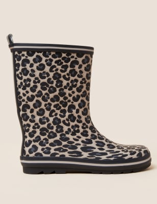 

Girls M&S Collection Kids' Animal Print Wellies (13 Small - 6 Large) - Multi, Multi