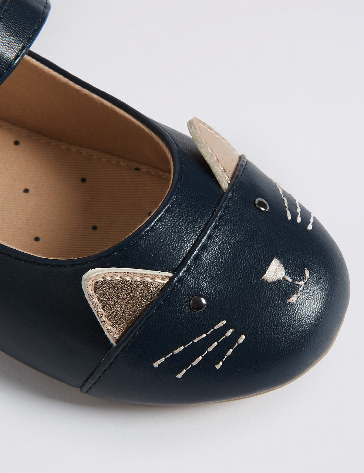 Kids Freshfeet™ Mary Jane Cat Shoes (5 Small - 12 Small)