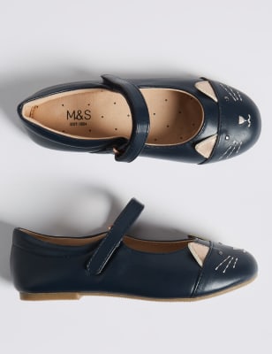 Kids Freshfeet™ Mary Jane Cat Shoes (5 Small 12 Small)