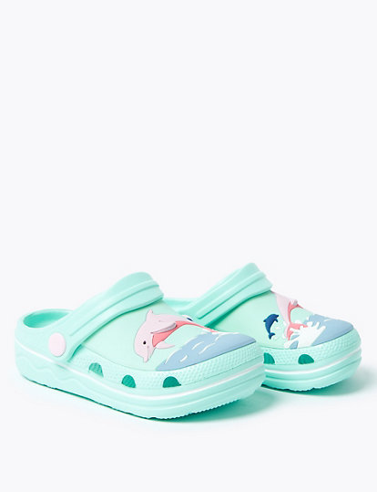 Kids' Dolphin Clogs (5 Small - 12 Small)