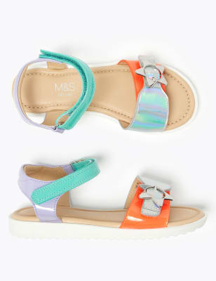 m&s girls sandals