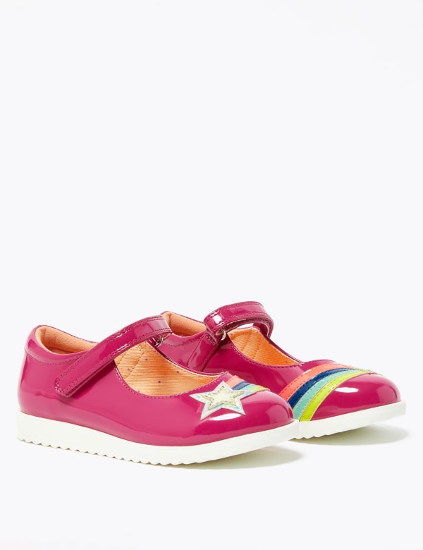 Kids’ Rainbow Mary Jane Shoes (5 Small - 12 Small)