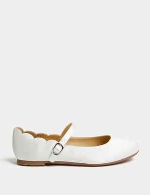 

M&S Collection Spangenschuhe mit Freshfeet™ für Kinder (35-39,5) - Ivory, Ivory