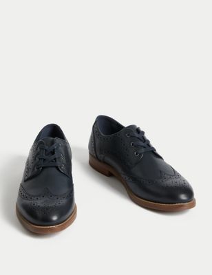 Kids' Leather Brogues (3 Large - 7 Large)