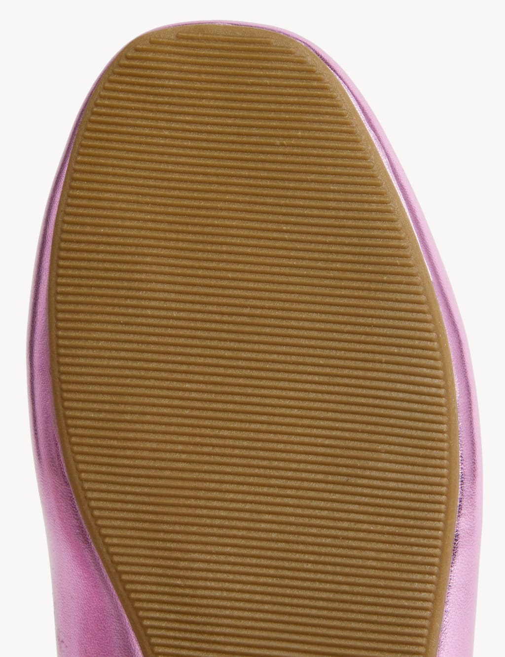 Kids' Metallic Ballet Pumps (13 Small - 6 Large) image 3