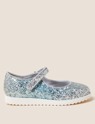 

M&S Collection Zapatos infantiles de Frozen™ de Disney Freshfeet™ (4 pequeño-13 pequeño) - Blue Mix, Blue Mix