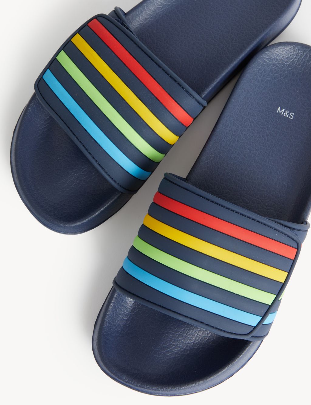 Kids' Striped Sliders (13 Small - 7 Large) image 2