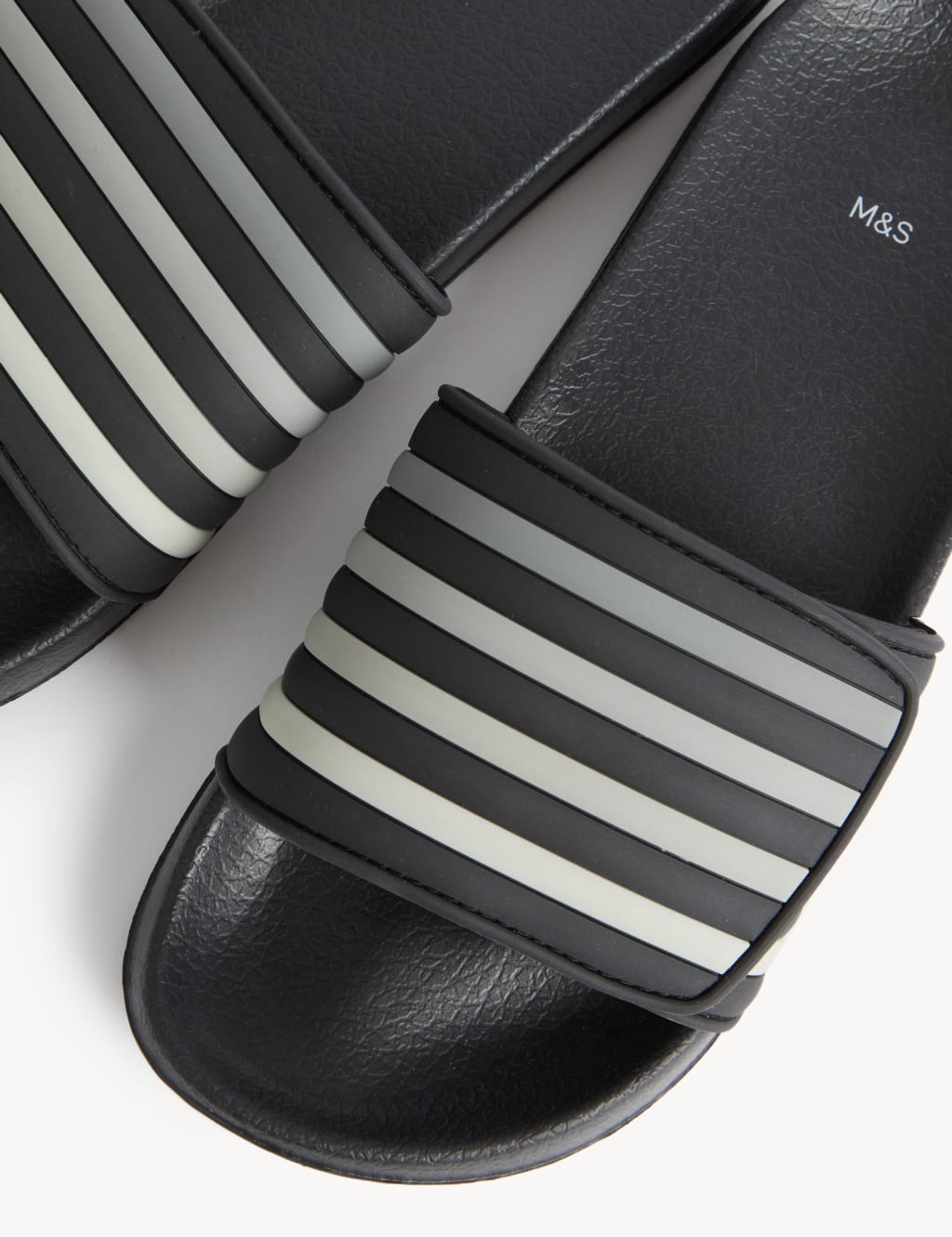 Kids' Striped Sliders (13 Small - 7 Large) image 2