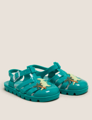 dinosaur jelly shoes